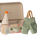 Maileg – Clown Clothes in Suitcase for Little Brother Mouse