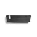 Manhattan Large Rectangle Wall Planter - 21.75 in x 6.75 in x 6 in - Dark Grey - Dark Grey,21.75 in x 6.75 in x 6 in