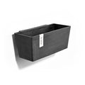 Manhattan Medium Rectangle Wall Planter - 13.75 in x 6.75 in x 6 in - Dark Grey - Dark Grey,13.75 in x 6.75 in x 6 in