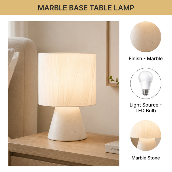 Marble Base Table Lamp