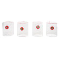 Festive drink glasses, holiday and Christmas gifts, barware, bourbon glasses