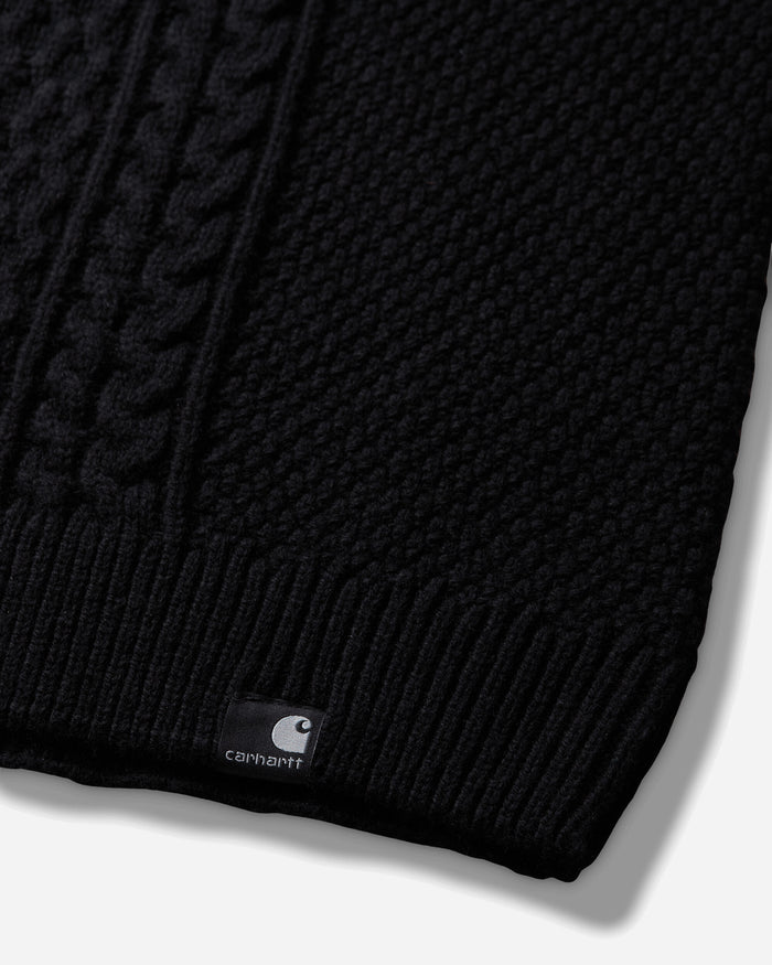 Carhartt WIP Caster Knit Sweater Black Sweatshirts Crewneck I037034 89XX