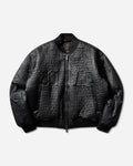 Nike Jordan Jordan Flight Men's Nylon Varsity Jacket Black Coats and Jackets Jackets II5314-010