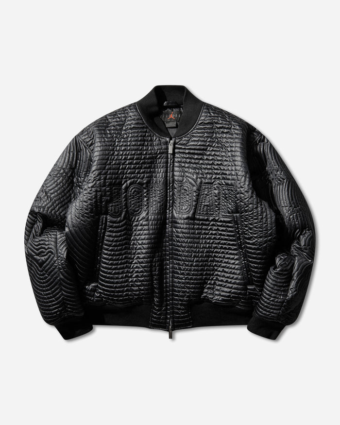 Nike Jordan Jordan Flight Men's Nylon Varsity Jacket Black Coats and Jackets Jackets II5314-010
