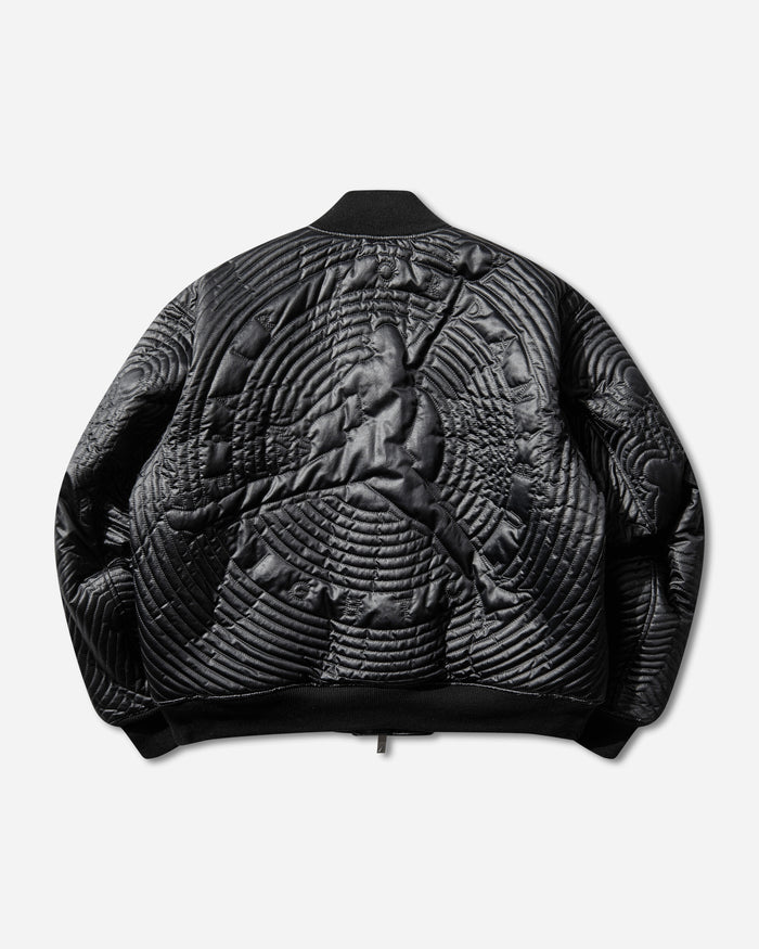 Nike Jordan Jordan Flight Men's Nylon Varsity Jacket Black Coats and Jackets Jackets II5314-010
