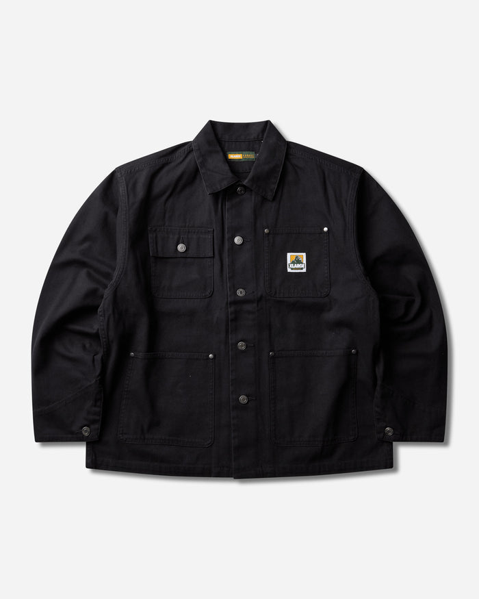 XLARGE Original Recycled Canvas Utility Pocket Jacket Black Shirts Longsleeve Shirt F201263014002 10