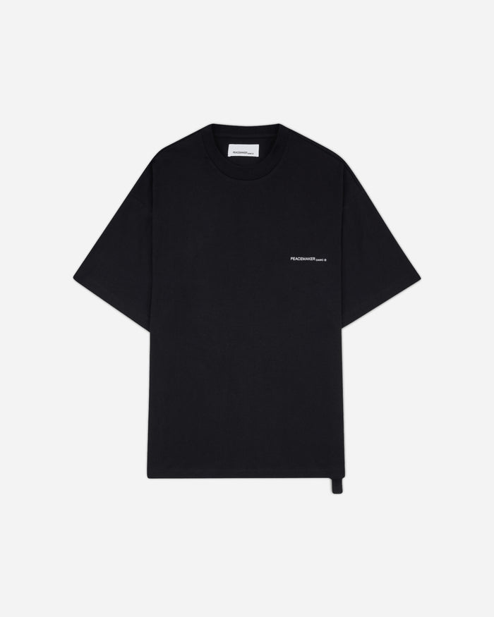 OAMC Peacemaker Oversize Tee  Tree Over Print Black T-Shirts Top PCM3OT02MJE001099 BLACK