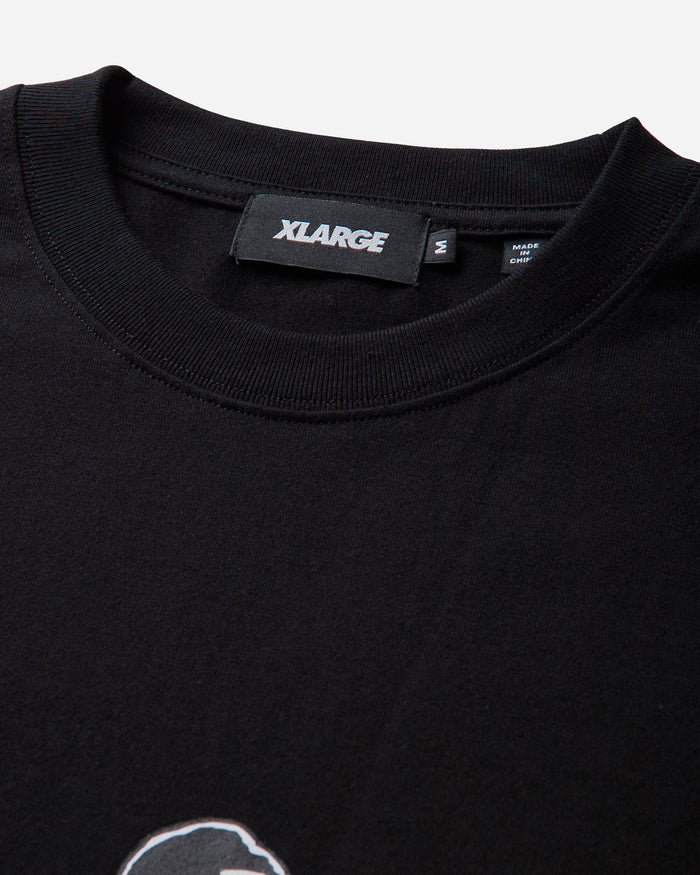 XLARGE Urban Camo L/S Tee Black T-Shirts Longsleeve F201263011013 10