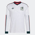 adidas Mexico 26 Away Authentic Long Sleeve Jersey | White | Men's