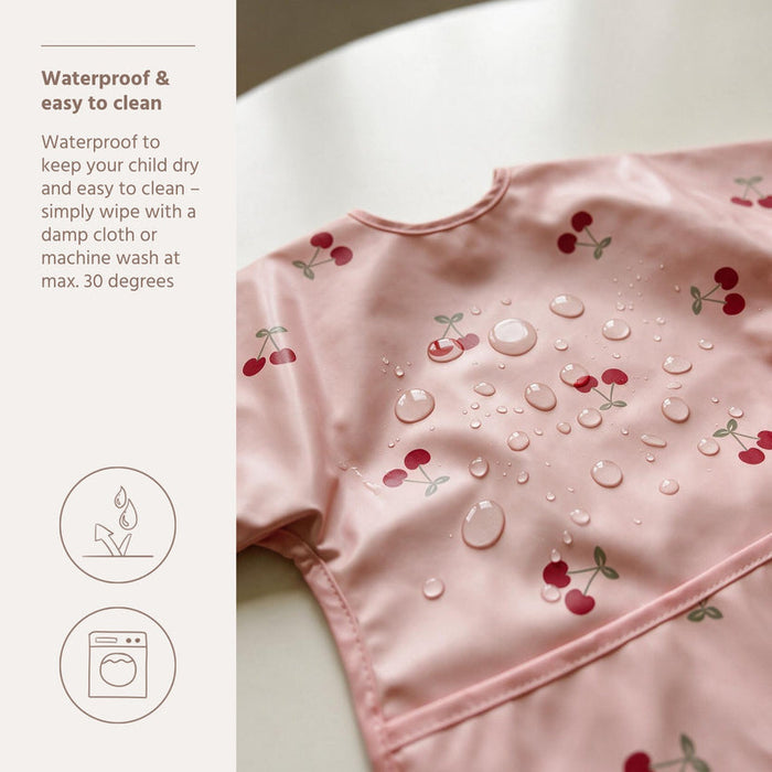 Meyco – Bib with Sleeves – Cherry Soft Rose
