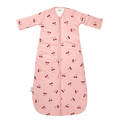 Meyco – Sleeping Bag with Detachable Sleeves Interlock Jersey – Cherry Soft Rose