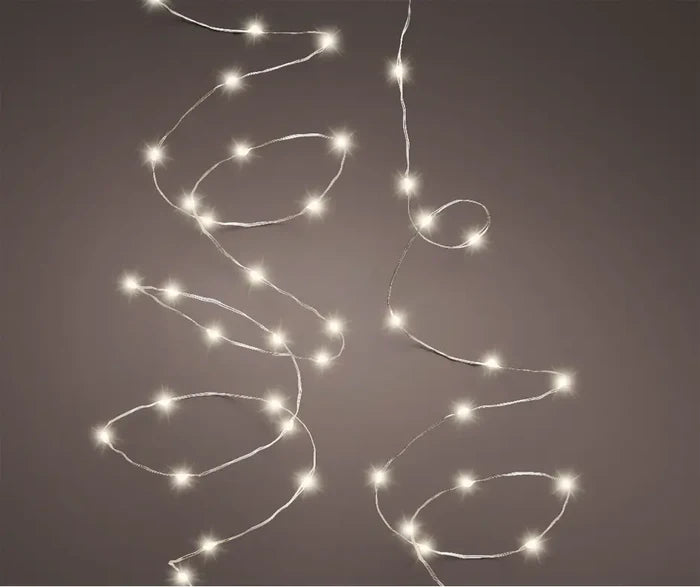 Micro LED Battery Operated Stringlights - 100