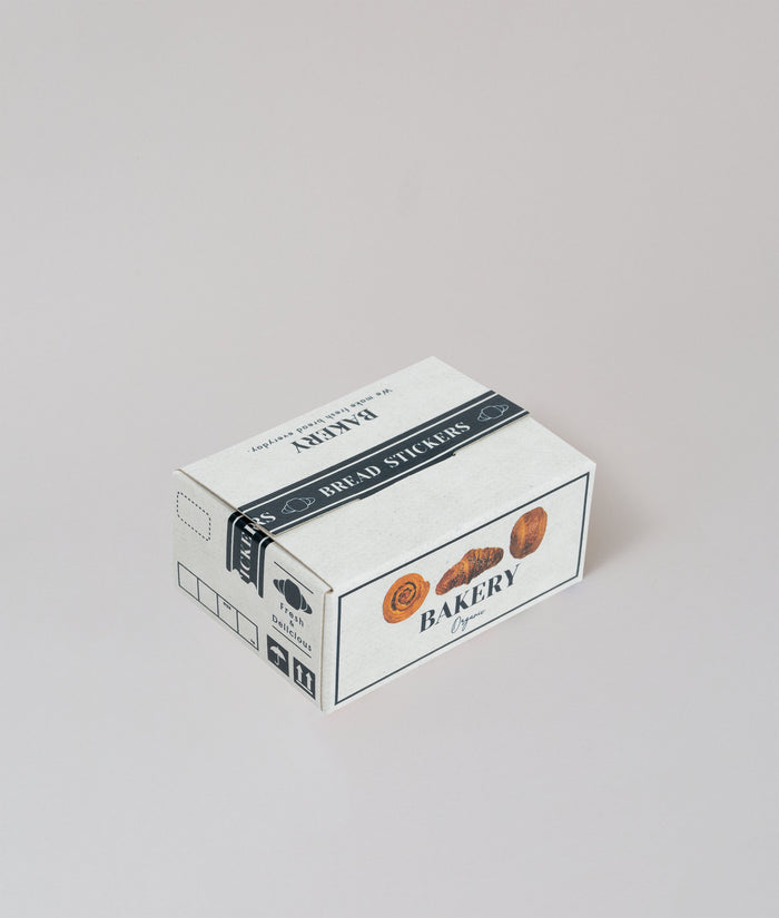 Miniature Sticker Box Bakery