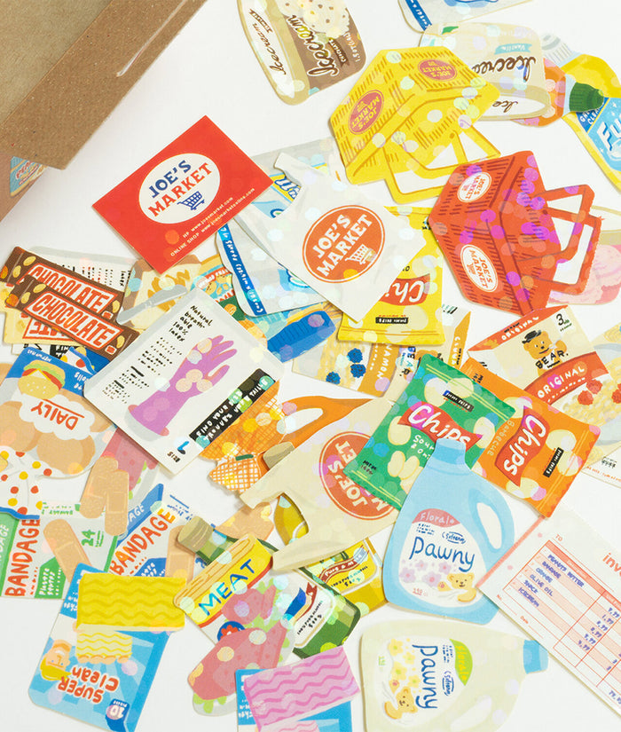Miniature Sticker Box Joe's Market