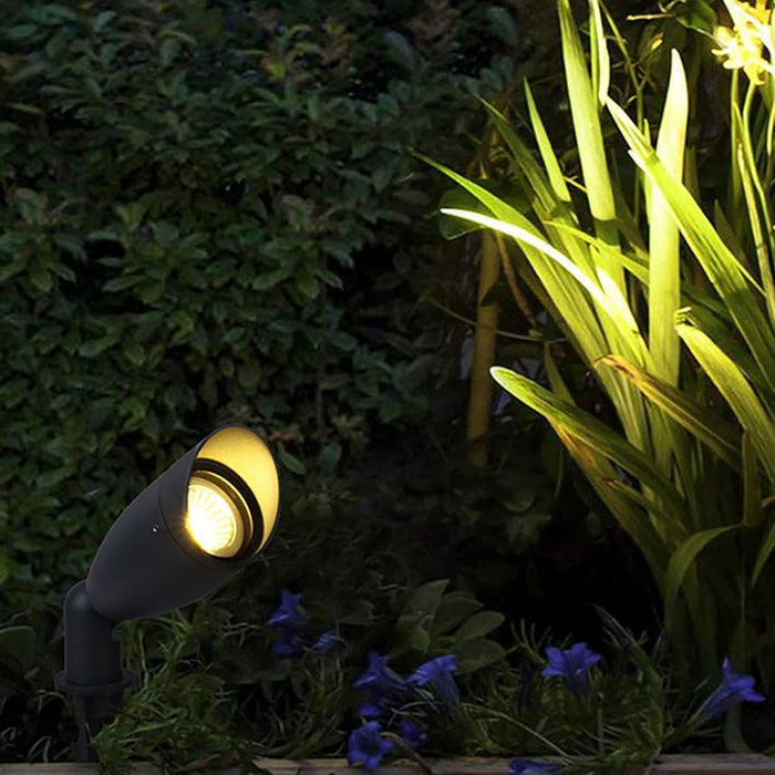 Modern LED Landscape Spotlight Aluminum Waterproof IP65 5W 3000K Outdoor Tree Light | NordaLight