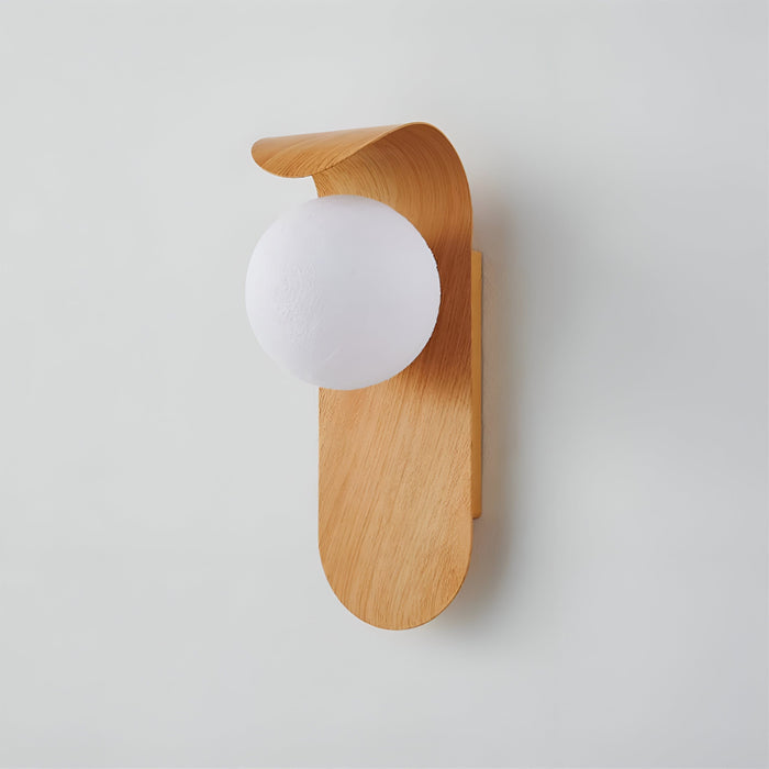 Modern Wood Wall Sconce Nordic Minimalist Indoor Wall Light Bedroom Living Room | NordaLight