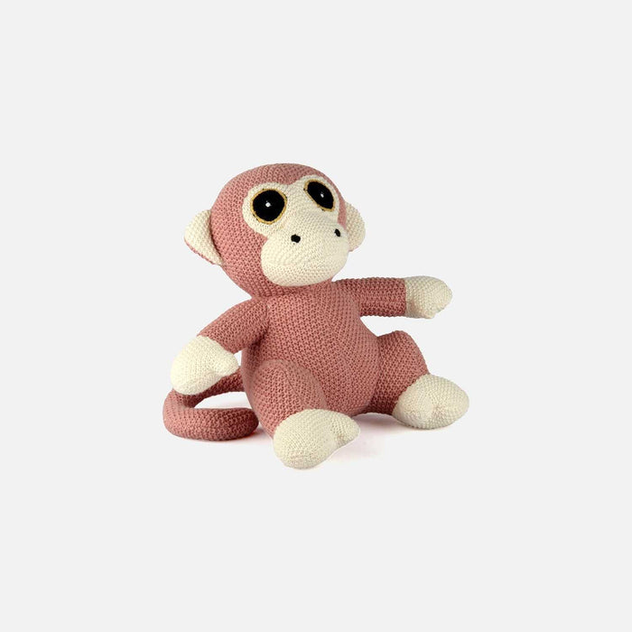 Monk the Soft Knitted Monkey Toy