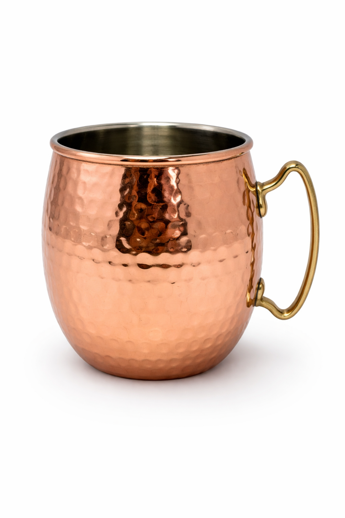 Moscow Mule Mug | Polished Copper | Premium Barware