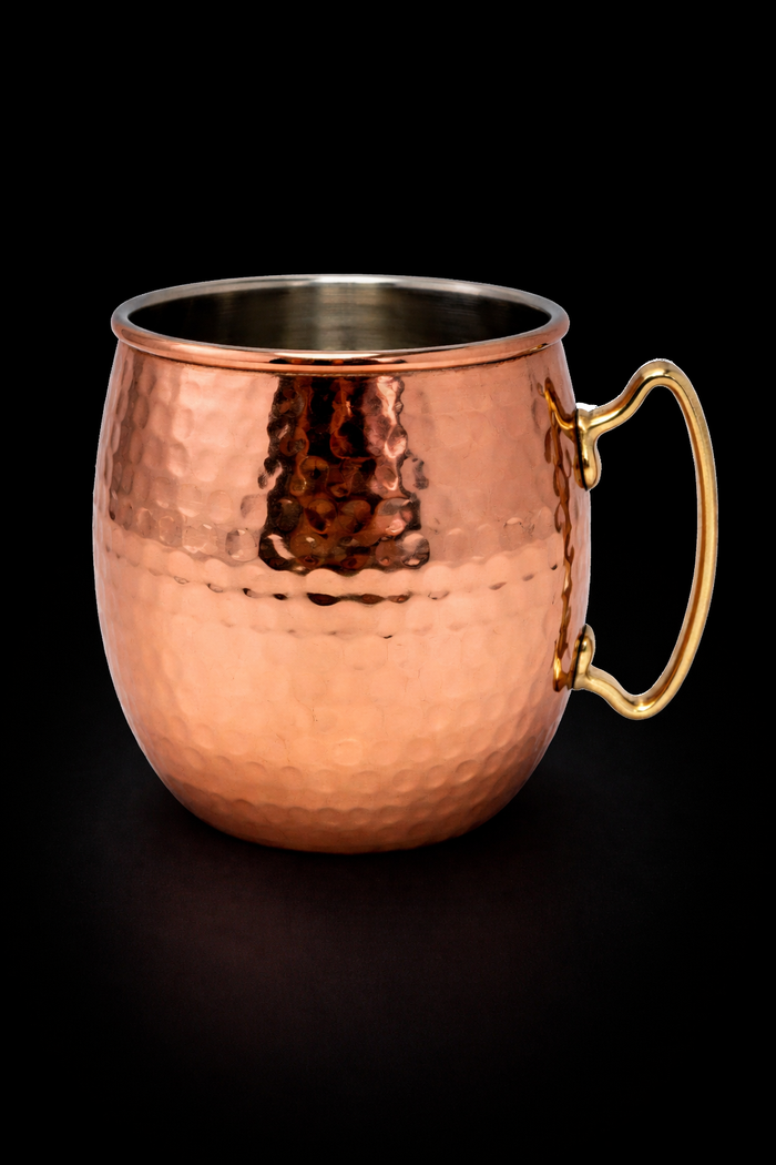 Moscow Mule Mug | Polished Copper | Premium Barware