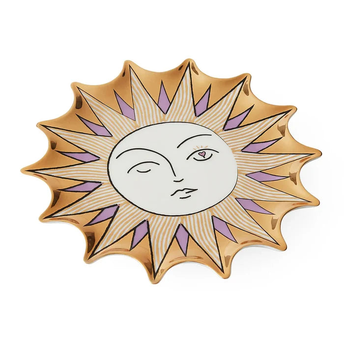 MUSE SUN TRINKET TRAY - GOLD