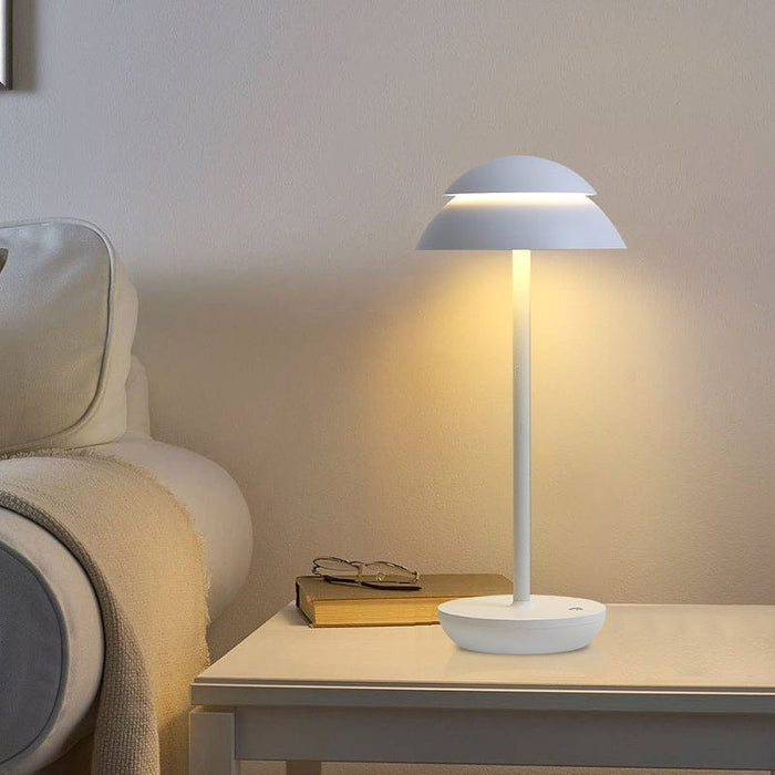 Mushroom Double Dome LED Table Lamp Wireless Touch 5 Finishes | NordaLight