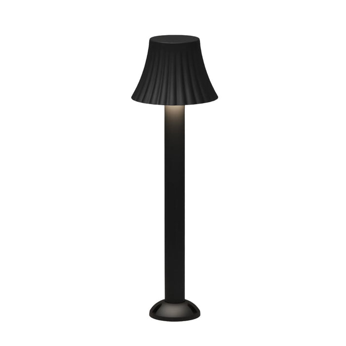 Mushroom Outdoor Path Light Black Aluminum Acrylic 12W LED Hardwired IP54 2 Styles | NordaLight