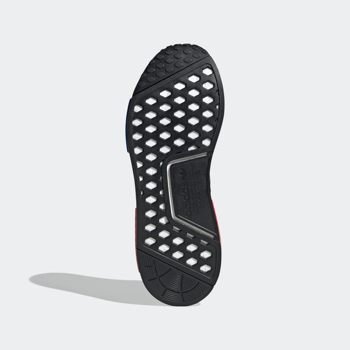 adidas NMD_R1 Shoes | Black/Red/Blue | Men's