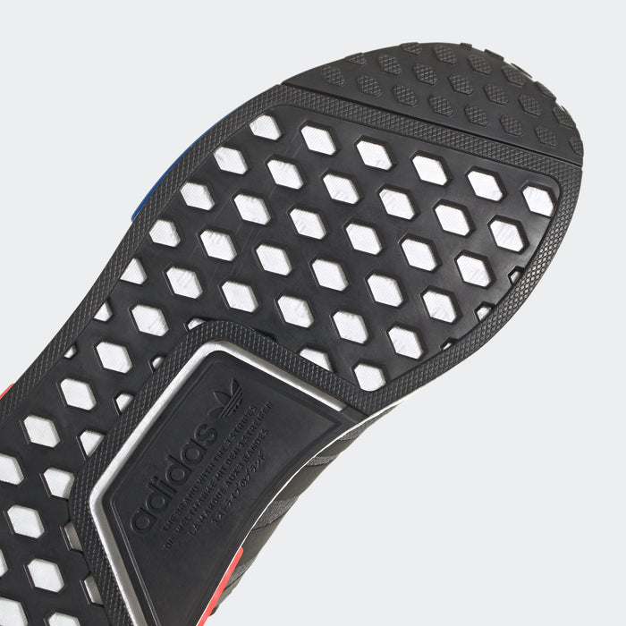 adidas NMD_R1 Shoes | Black/Red/Blue | Men's