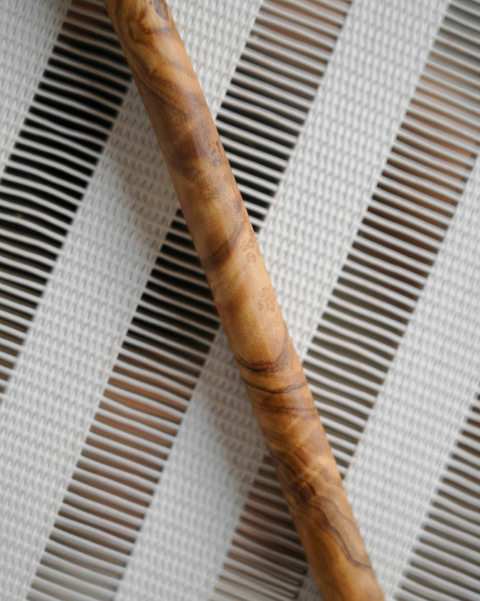 Olive Wood Long-Handled Tasting Spoon