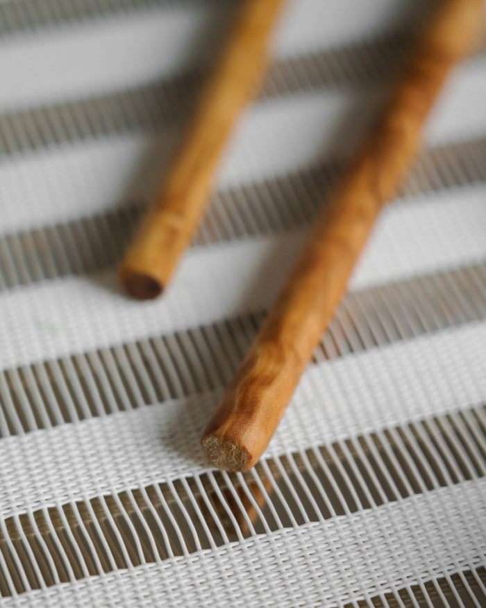 Olive Wood Long-Handled Tasting Spoon