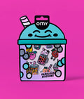 OMY Big Bubble Tea Stickers