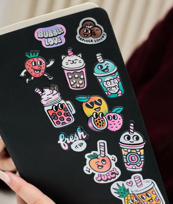 OMY Big Bubble Tea Stickers