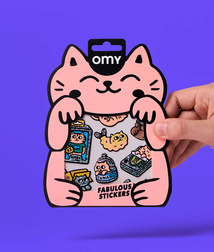 OMY Big Cat Stickers