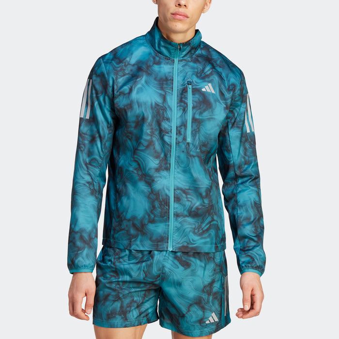 adidas Own the Run Allover Print Jacket | Men's