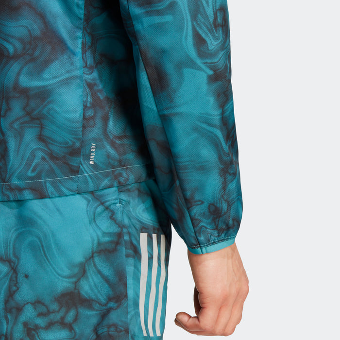 adidas Own the Run Allover Print Jacket | Men's