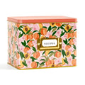 Paper Farm Press Peach Blossom Recipe Box