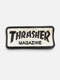 Parche Thrasher Skate Magazine Blanco Negro