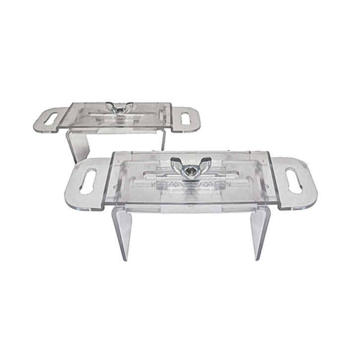 Partition Mounting Rectangle Planter Brackets - Compatible with PotLuck & Vista