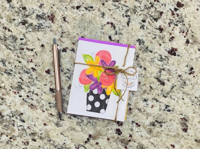 Polka Vase Note Cards