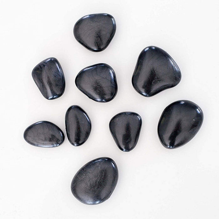 PolyPebbles - Grey - Bag of Large Rocks (6.6lbs) - Grey,Large Rocks,Single 6.6 lb bag