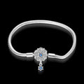 Pulsera Copo de Nieve y Estrella
