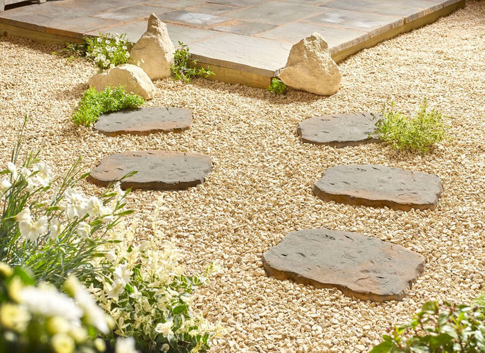 Random Stepping Stone 550 x 400mm York Gold