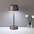 Rechargeable Hat Style Metal Table Lamp 3-Color Tunable Touch Control 9H Battery 4 Colors | NordaLight