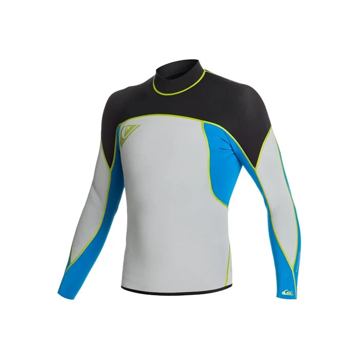 Remera Neoprene Quiksilver Man Rev 2mm Negro Gris - Indy