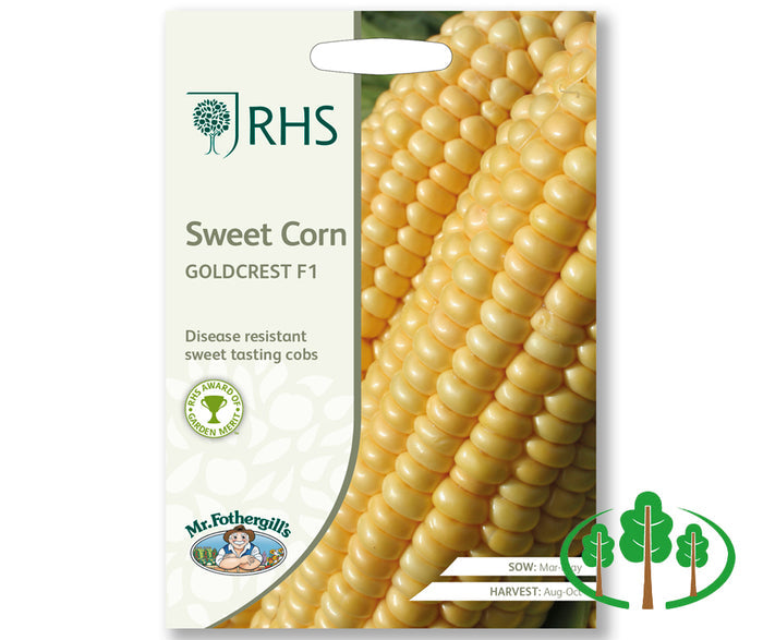 RHS-SWEET CORN Goldcrest F1