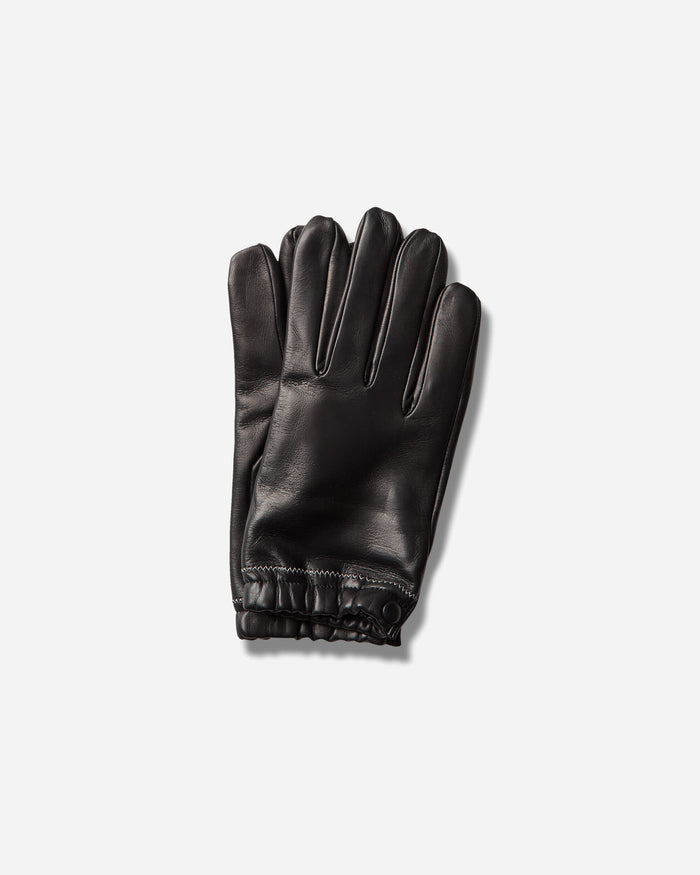 Our Legacy Rider Glove Black Nappa Gloves and Scarves Gloves A4268RIB 001