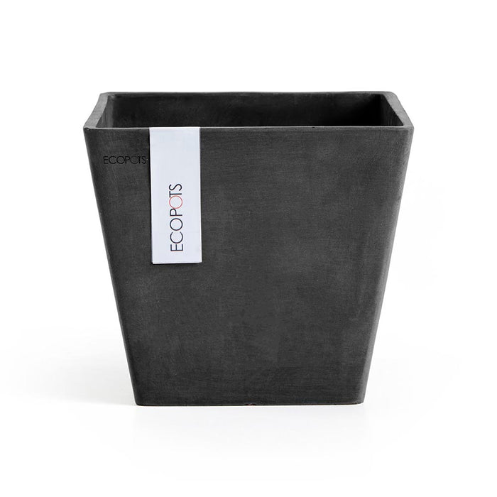 Rotterdam Small Square Planter - 19.75 in x 19.75 in x 17.25 in - Dark Grey - Dark Grey,19.75 in x 19.75 in x 17.25 in,Planter Only