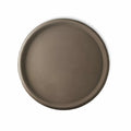 Round Universal Saucer - 25.5in OD, 23in ID - Mocha - Mocha,25.5" Ext. (23" Int.)