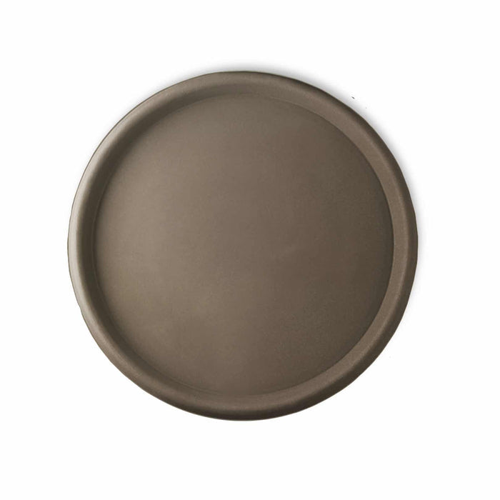 Round Universal Saucer - 25.5in OD, 23in ID - Mocha - Mocha,25.5" Ext. (23" Int.)