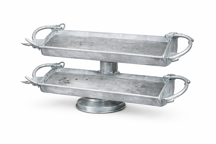 Ruchi Ratan: Aluminium Cake Stand | Modern Serving Plate